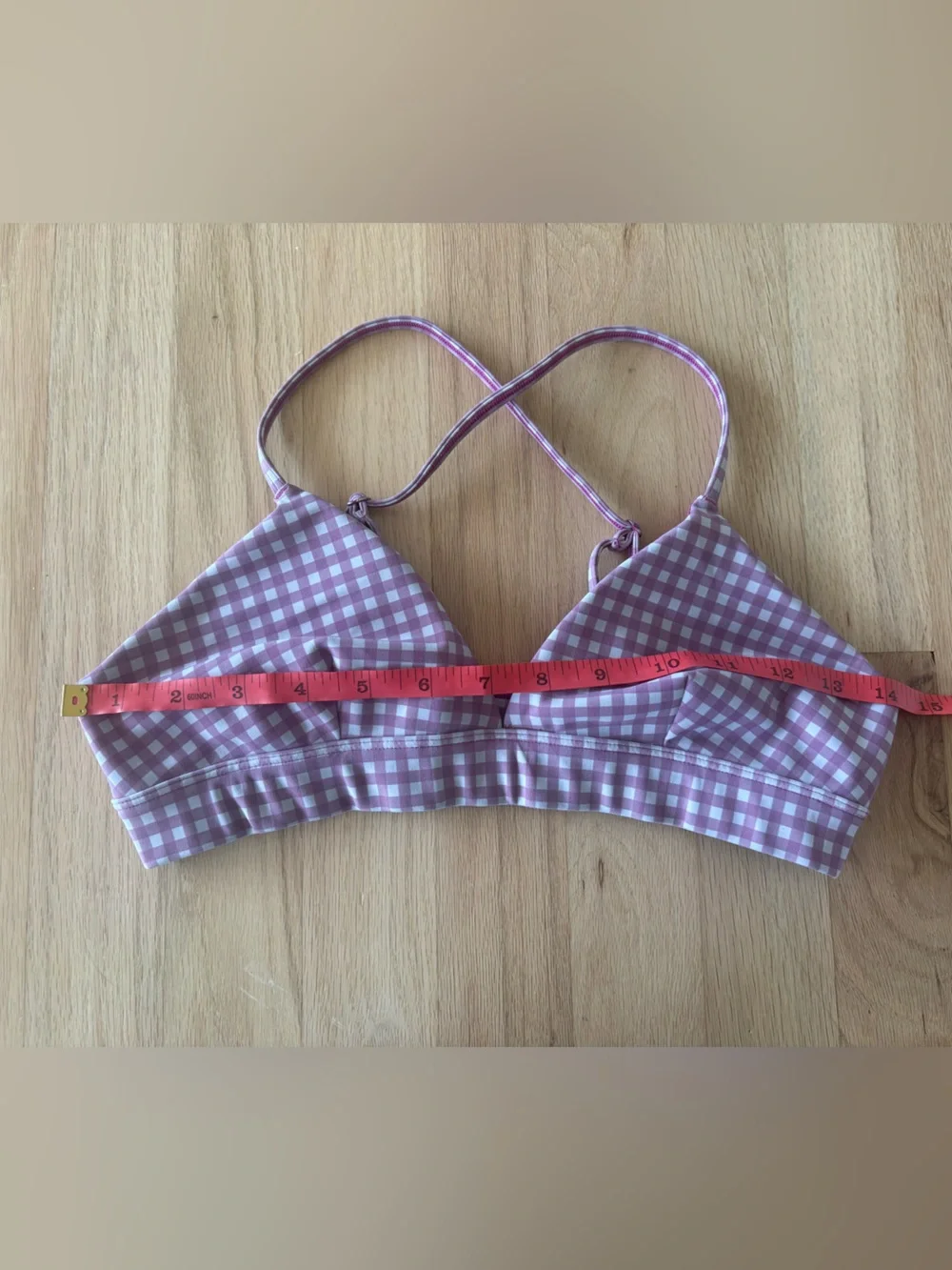 Alo Yoga Gingham Vapor Set